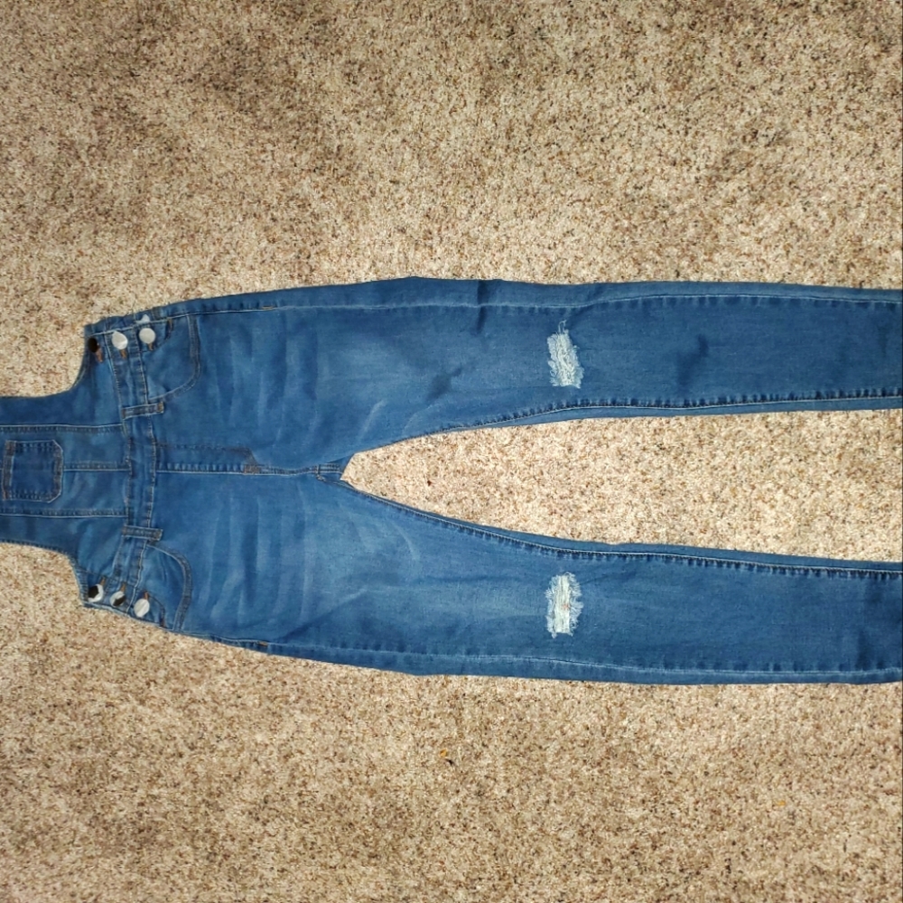 Fashion Nova Denim Overall